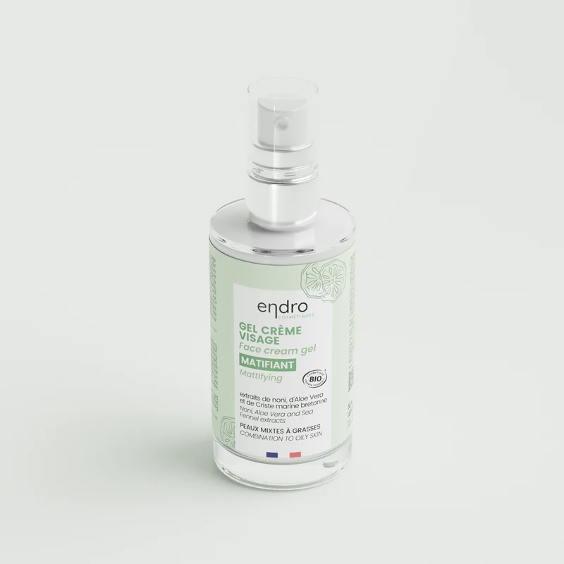 Gel crème visage matifiant