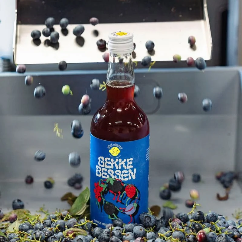 Sirop Fruits Rouges - Roze Bunker
