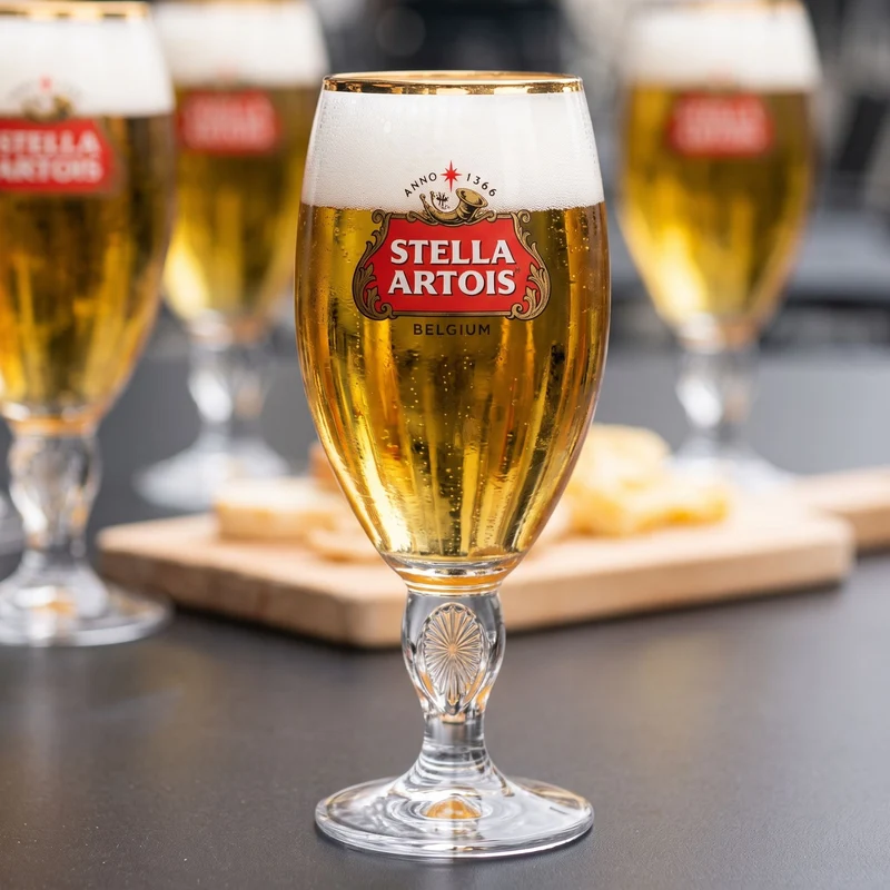 Verres à bière Stella Artois - Calice - 330 ml - 2 pièces