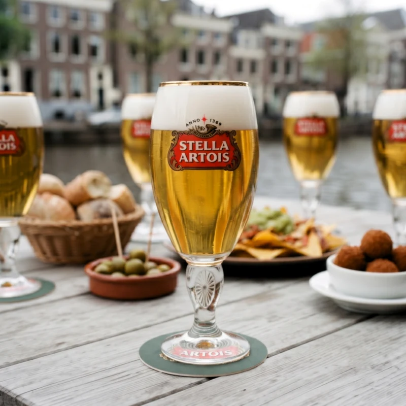 Verres à bière Stella Artois - Calice - 330 ml - 2 pièces
