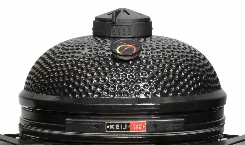 Keij Kamado BBQ Pro Large Noir - 21 pouces
