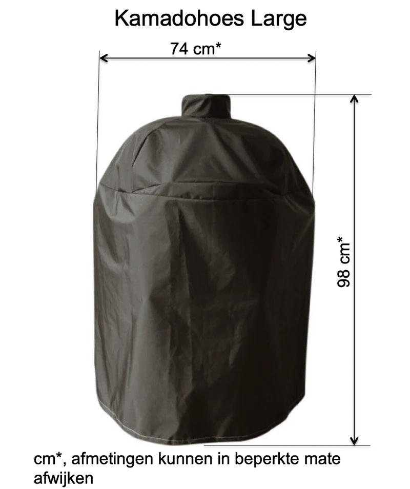 Keij Kamado BBQ Pro Large Noir - 21 pouces