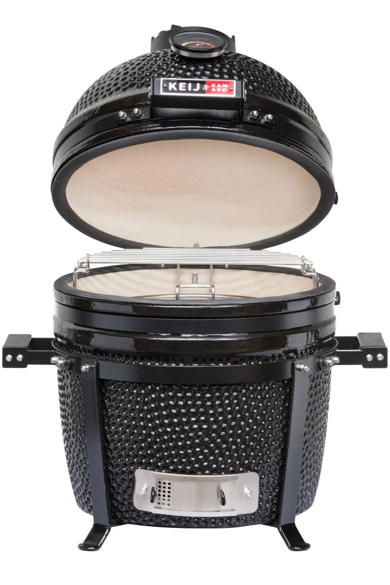 Keij Kamado BBQ Pro Compact Black - 15 pouces