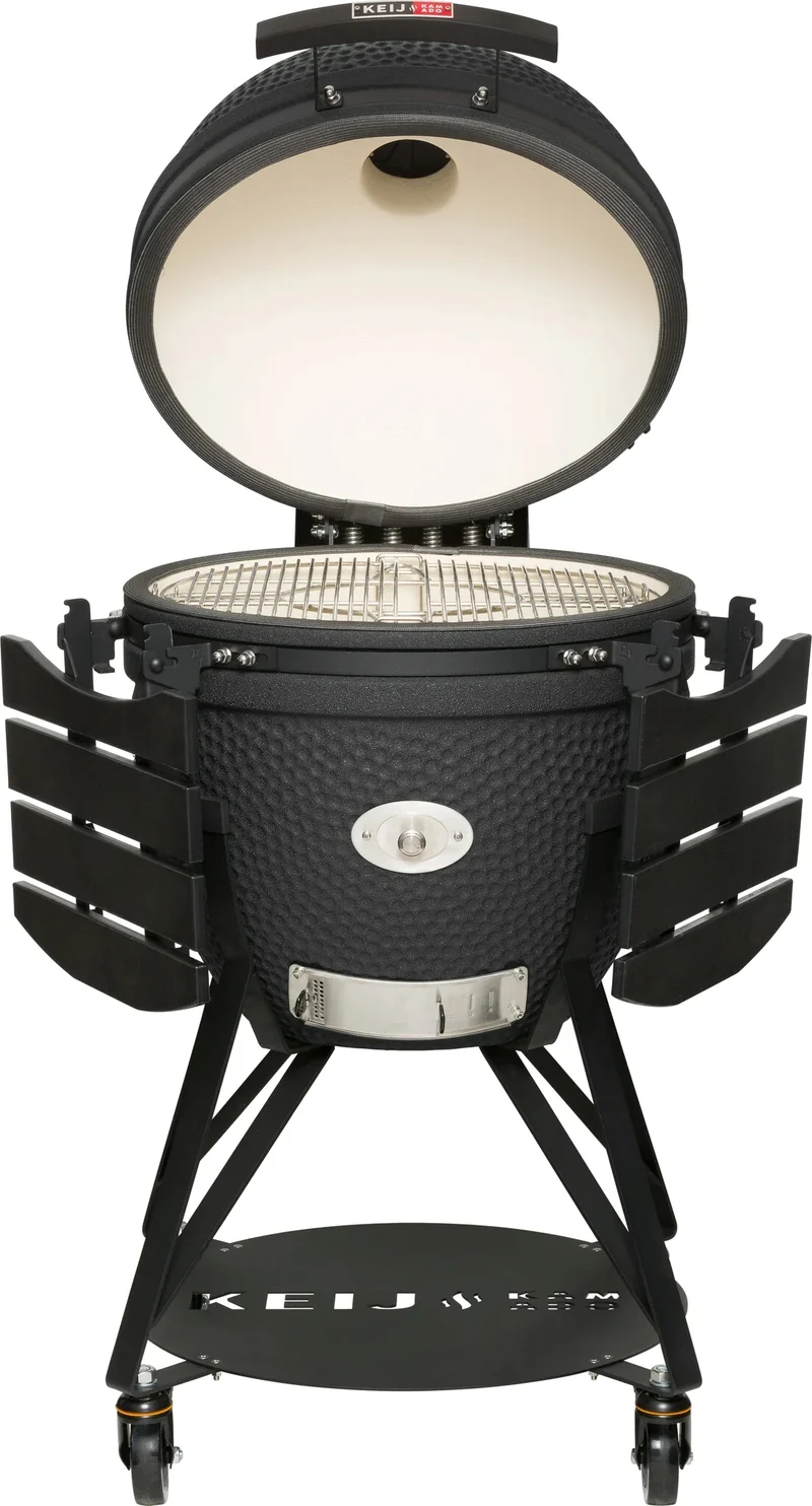 Keij Kamado BBQ Legend XL mat noir - 23 pouces