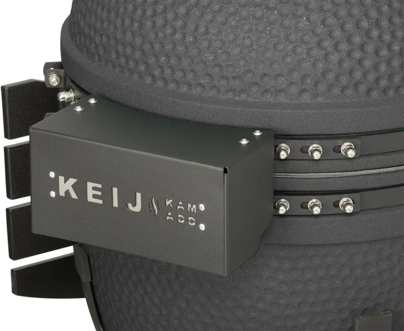 Keij Kamado BBQ Legend XL mat noir - 23 pouces