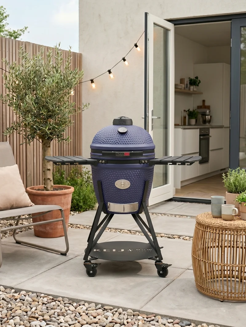 Keij Kamado BBQ Legend Large Blue - 21 pouces