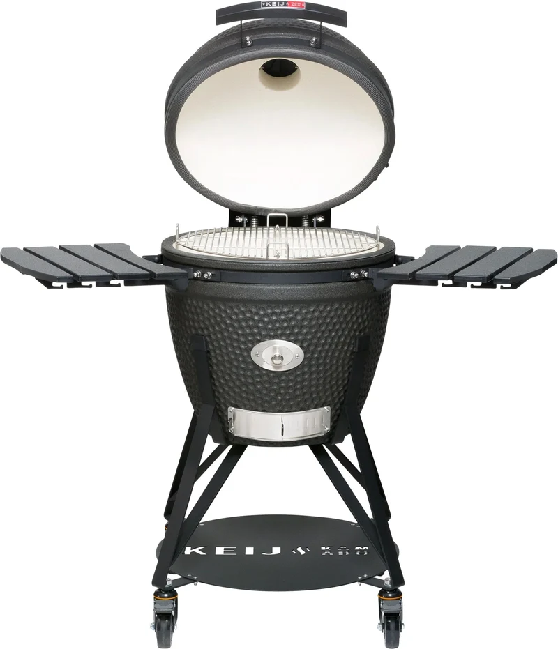 Keij Kamado BBQ Legend Large mat noir - 21 pouces