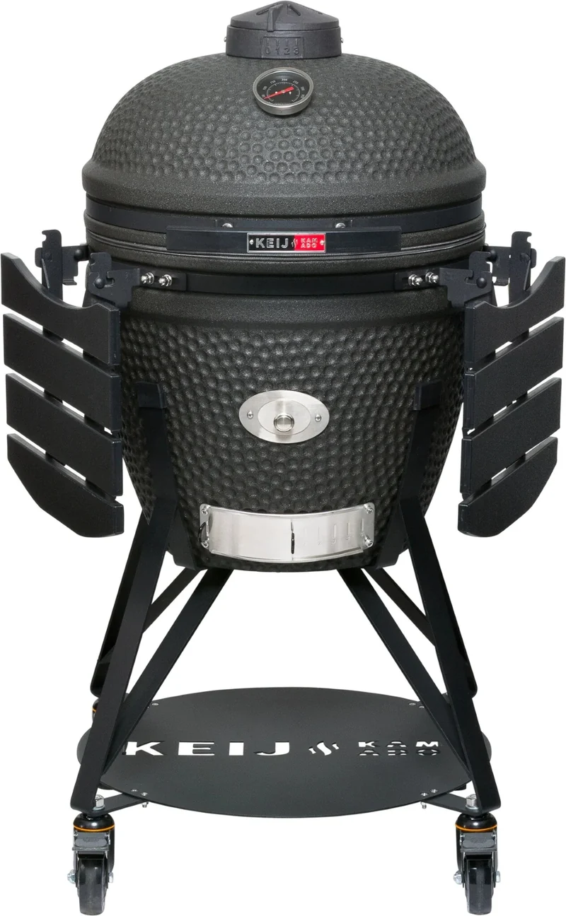 Keij Kamado BBQ Legend Large mat noir - 21 pouces