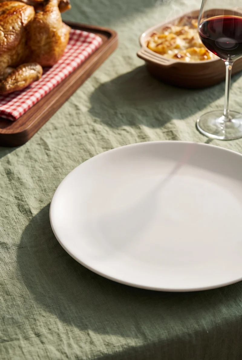 Alessi Service de table All-Time 12 pièces / 4 personnes - 4 assiettes à dîner, 4 assiettes à petit déjeuner et 4 bols