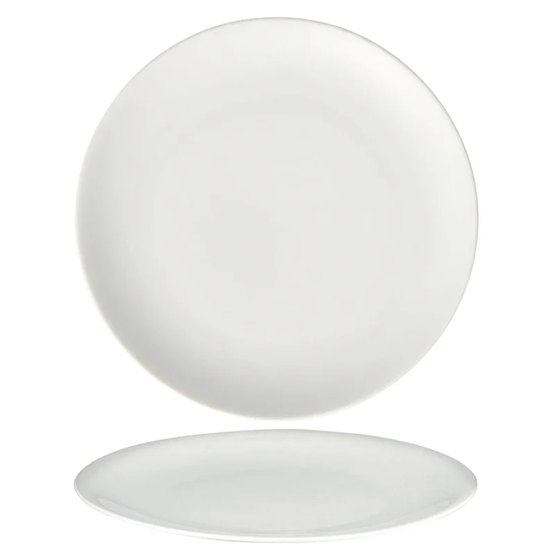Alessi Service de table All-Time 12 pièces / 4 personnes - 4 assiettes à dîner, 4 assiettes à petit déjeuner et 4 bols
