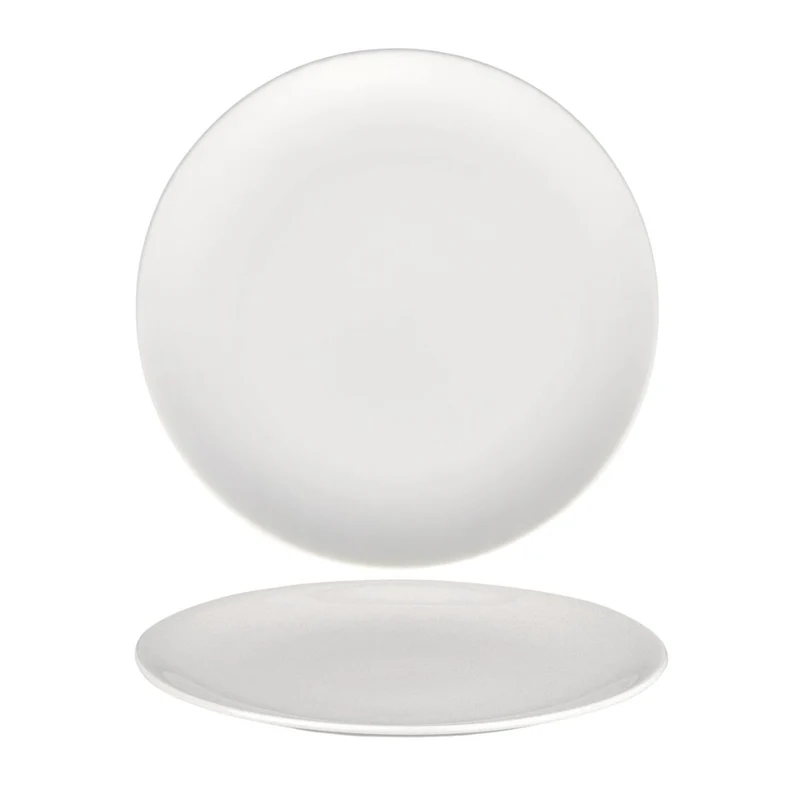 Alessi Service de table All-Time 12 pièces / 4 personnes - 4 assiettes à dîner, 4 assiettes à petit déjeuner et 4 bols