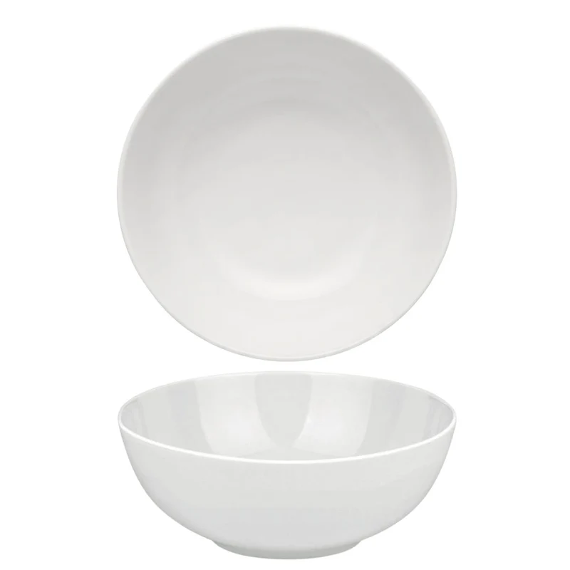 Alessi Service de table All-Time 12 pièces / 4 personnes - 4 assiettes à dîner, 4 assiettes à petit déjeuner et 4 bols