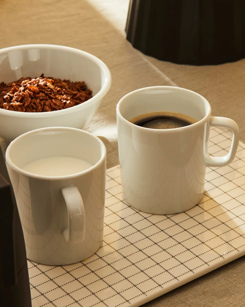 Ensemble de mugs Alessi PlateBowlCup 300 ml - 4 pièces - Jasper Morrison - AJM28/89