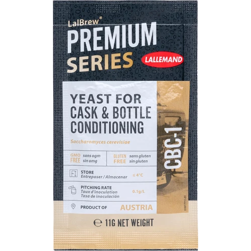 Lallemand LalBrew CBC-1 Cask and Bottle Conditioning Dry Ale Yeast 11g