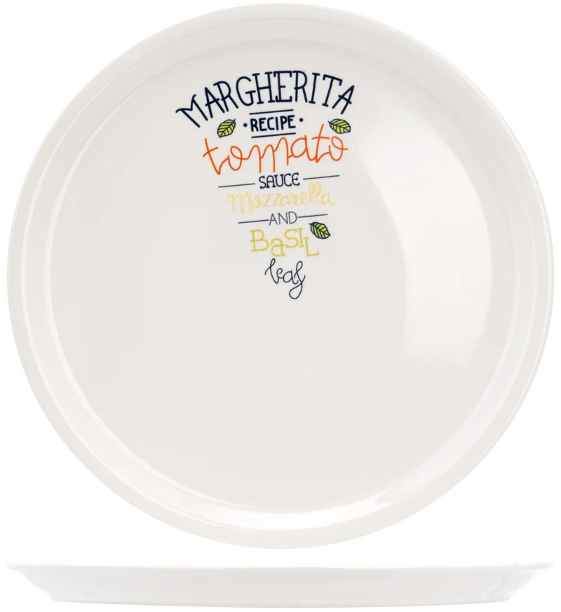 Assiettes à pizza Cosy & Trendy Margarita - ø 30 cm - 6 pièces
