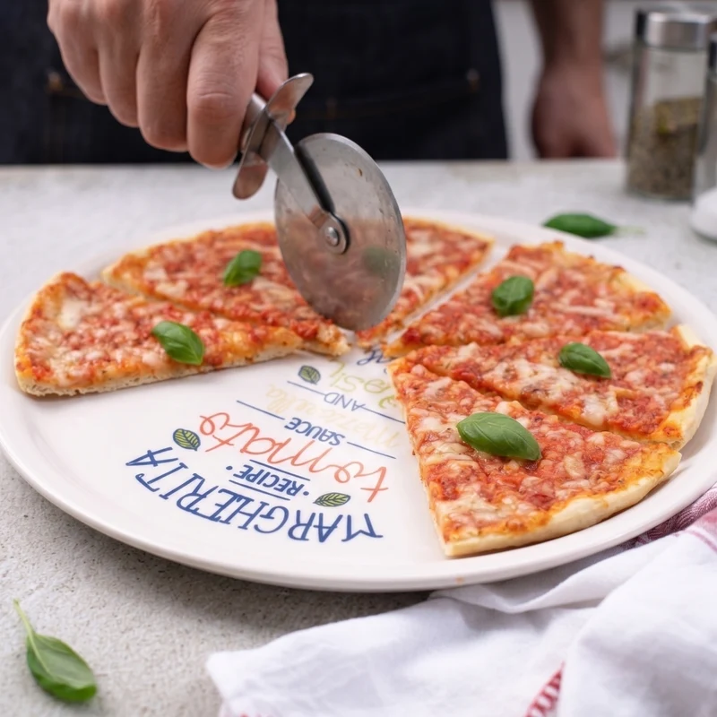 Assiettes à pizza Cosy & Trendy Margarita - ø 30 cm - 6 pièces