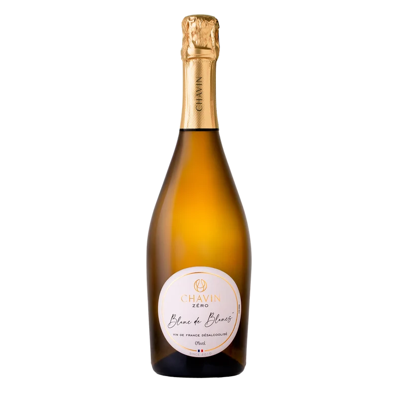 Blanc de blanc - Vin de France sans alcool - Chavin Zéro