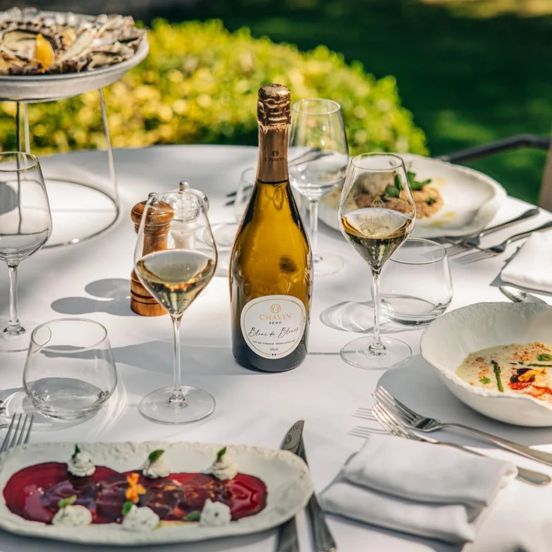 Blanc de blanc - Vin de France sans alcool - Chavin Zéro
