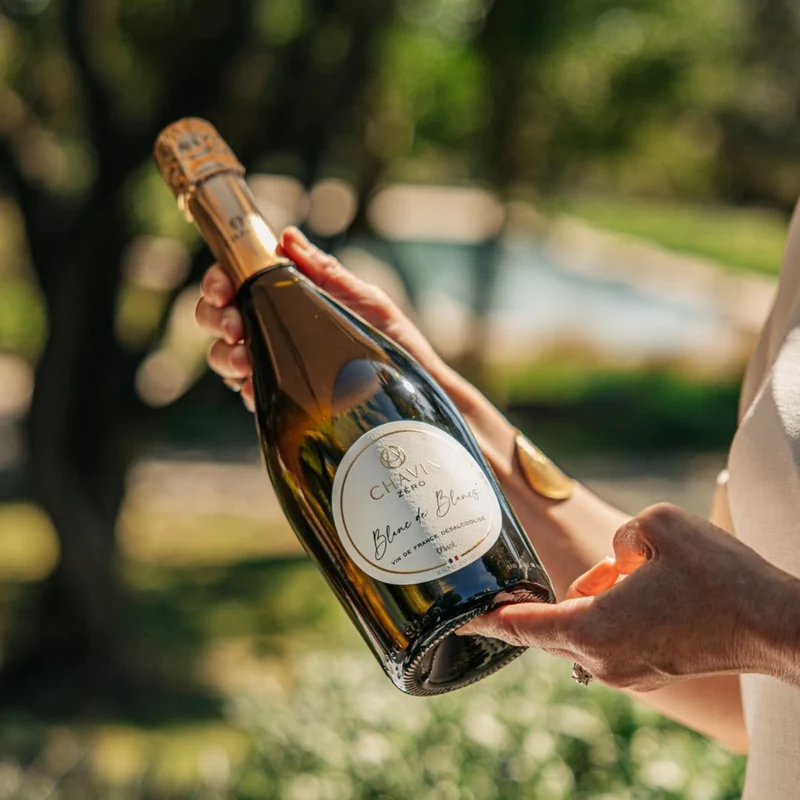 Blanc de blanc - Vin de France sans alcool - Chavin Zéro