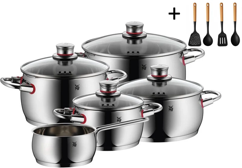 Ensemble de casseroles WMF - Batterie de cuisine - Quality One - ø 16-24 cm