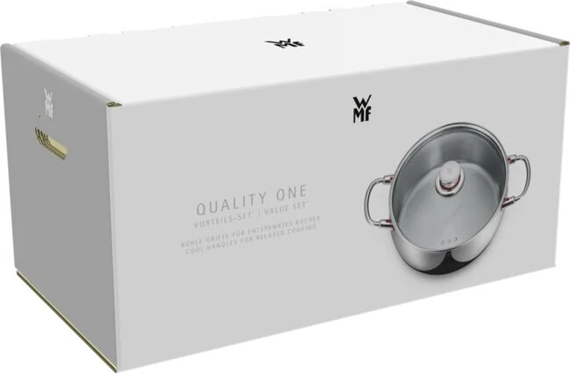Ensemble de casseroles WMF - Batterie de cuisine - Quality One - ø 16-24 cm