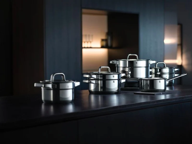 Ensemble de casseroles WMF - Induction - Compact Cuisine - Ø 14-20 cm - 5 pièces