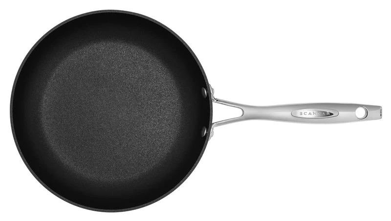 SCANPAN HaptIQ Batterie de cuisine ø 24 & 28 cm - compatible avec toutes les sources de chaleur - revêtement antiadhésif standard