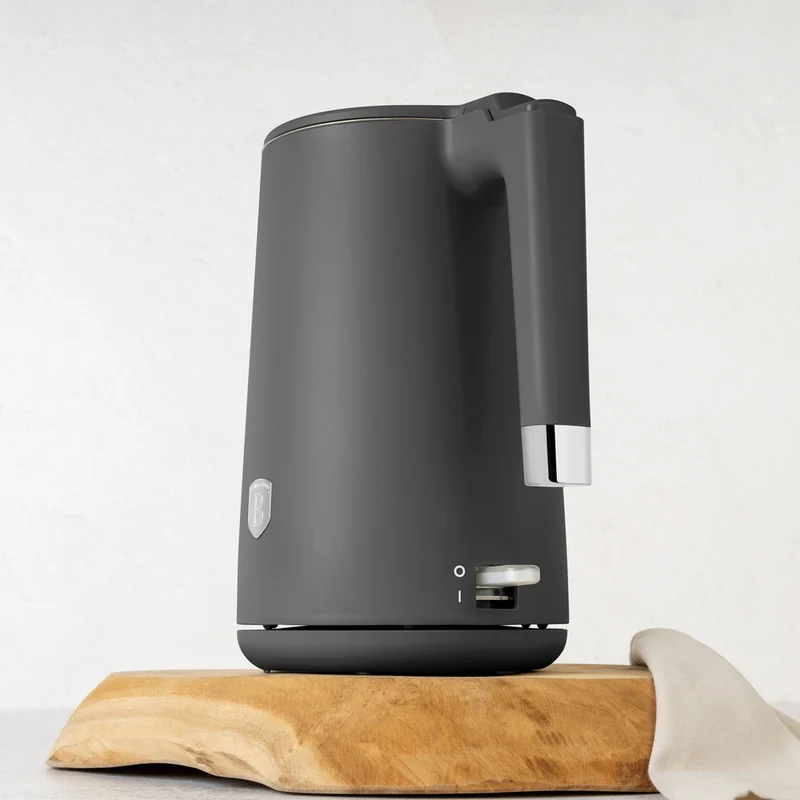 Bouilloire Électrique BerlingerHaus Double Paroi Mat Anthracite - 1,7 L - 1800W