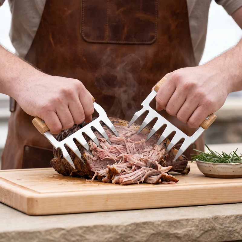 Cookinglife BBQ Pitmaster Set - 8 pièces - Ensemble complet de grill pour viande & légumes