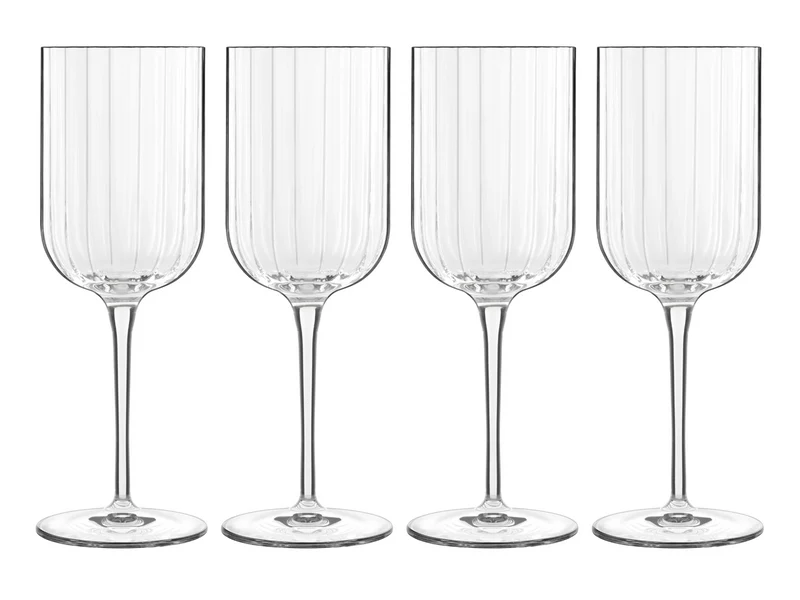 Set de verres a vin Luigi Bormioli - Verres a vin rouge - Bach - 40cl - 4 pièces