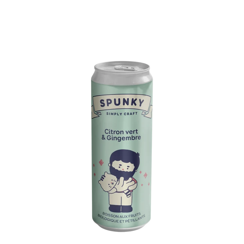 Citron vert et Gingembre - Spunky