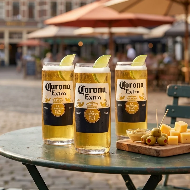 Verres à bière Corona 330 ml - 6 pièces