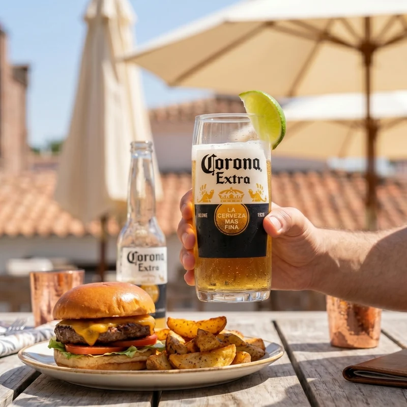 Verres à bière Corona 330 ml - 6 pièces