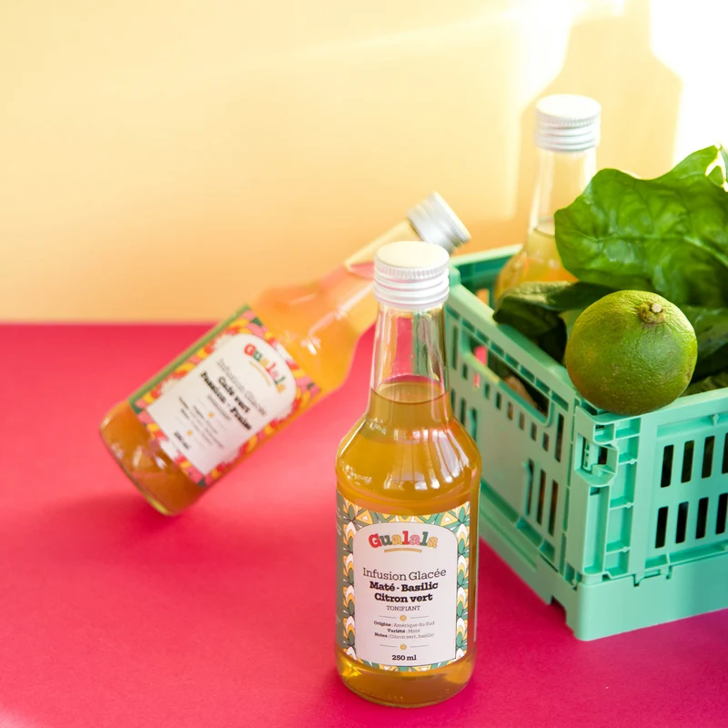 Infusion glacée bio - Café vert Passion Fraise - Gualala