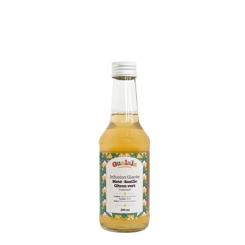 Infusion glacée bio - Maté Basilic Citron vert - Gualala