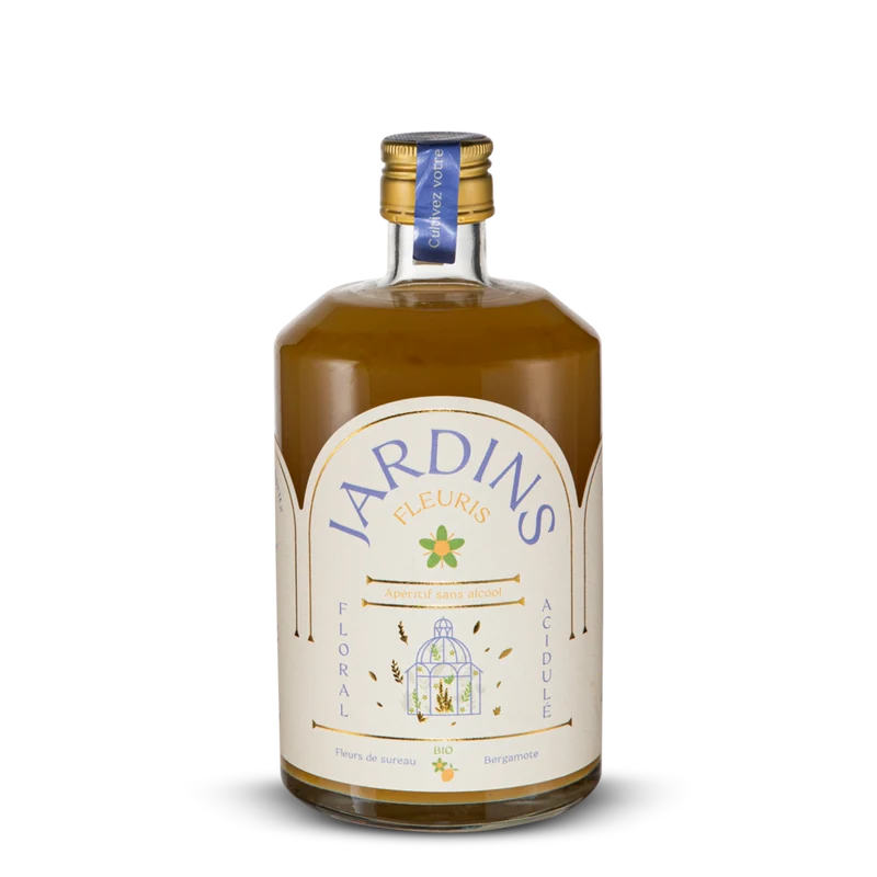 Jardins Fleuris - Fleurs de sureau et Bergamote 50cl