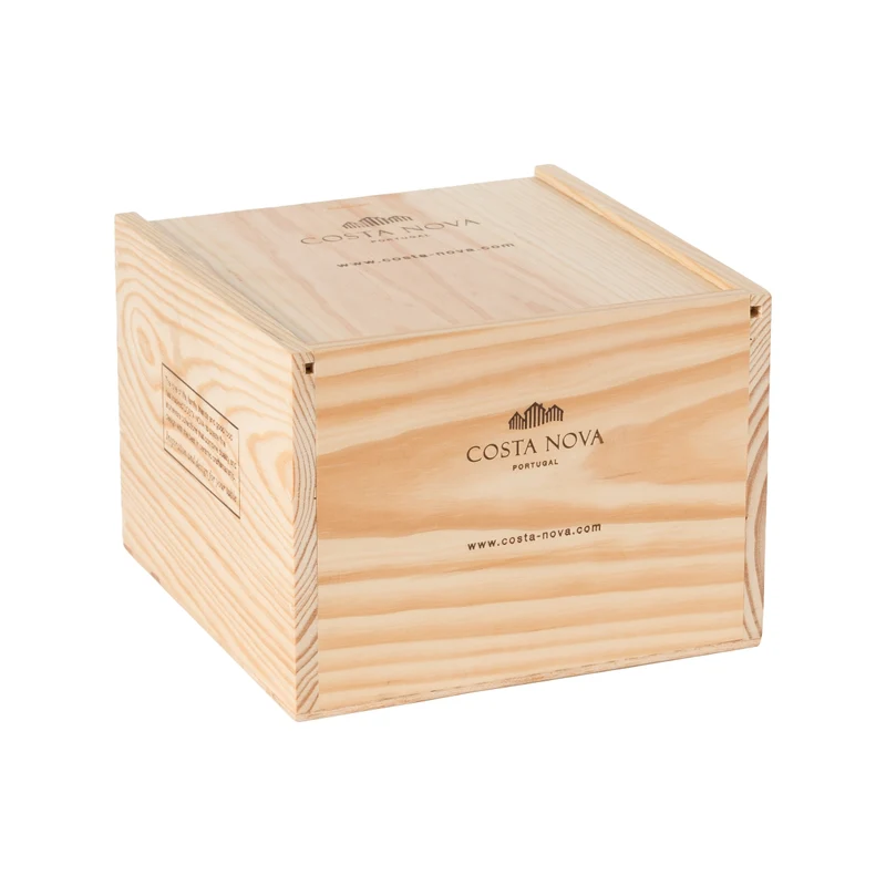 Costa Nova Tasses à café Grespresso White 190 ml - 8 pièces - Boîte cadeau