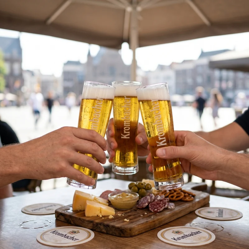 Verres à bière Krombacher Star Cup 250 ml - 2 pièces