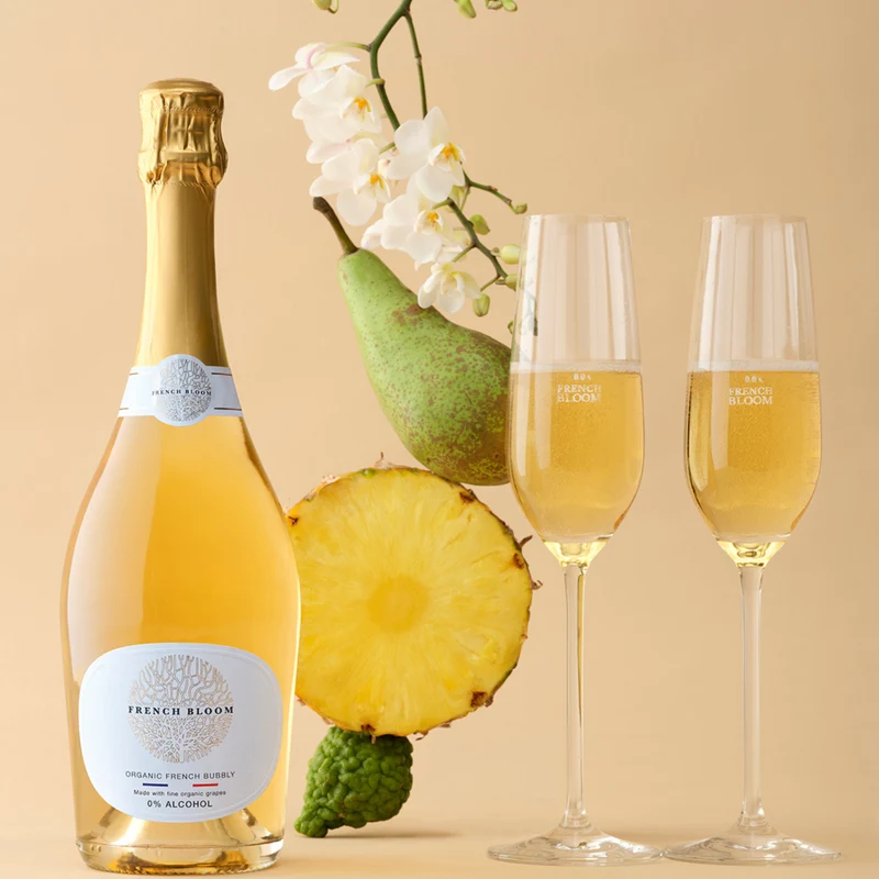 Le Blanc - Effervescent bio sans alcool 0% - French Bloom