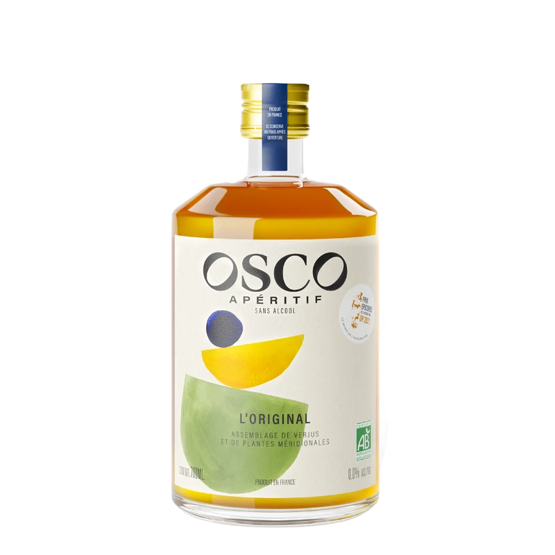 L'Original - Apéritif bio sans alcool - OSCO