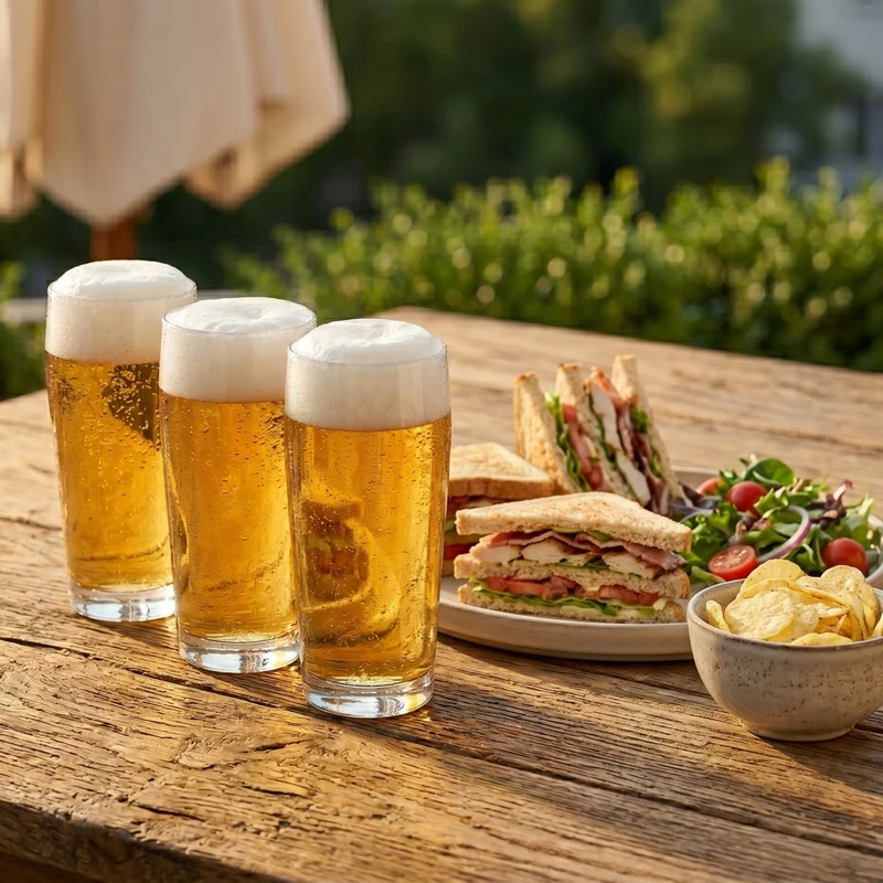 Cookinglife Verre à bière Flûte 190 ml - 12 pièces