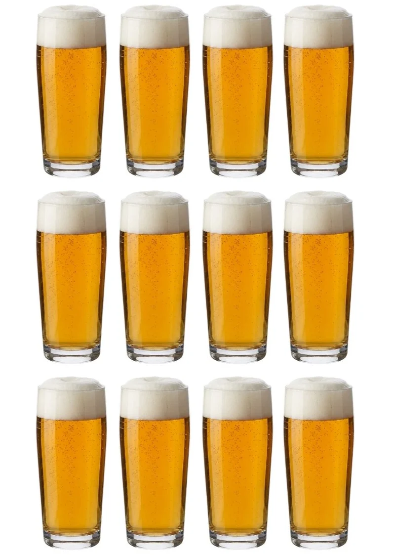 Cookinglife Verre à bière Flûte 190 ml - 12 pièces