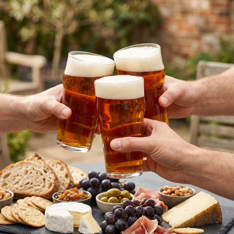 Verres à bière Cookinglife Nonic 340 ml - 6 pièces