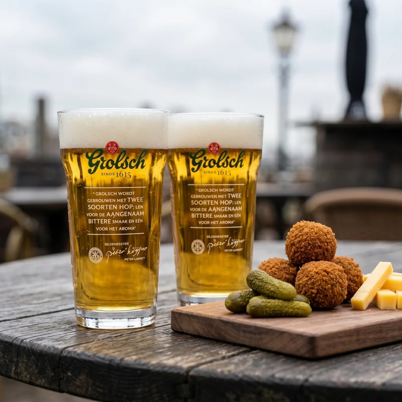 Verres à bière Grolsch Craft - 250 ml - 4 pièces