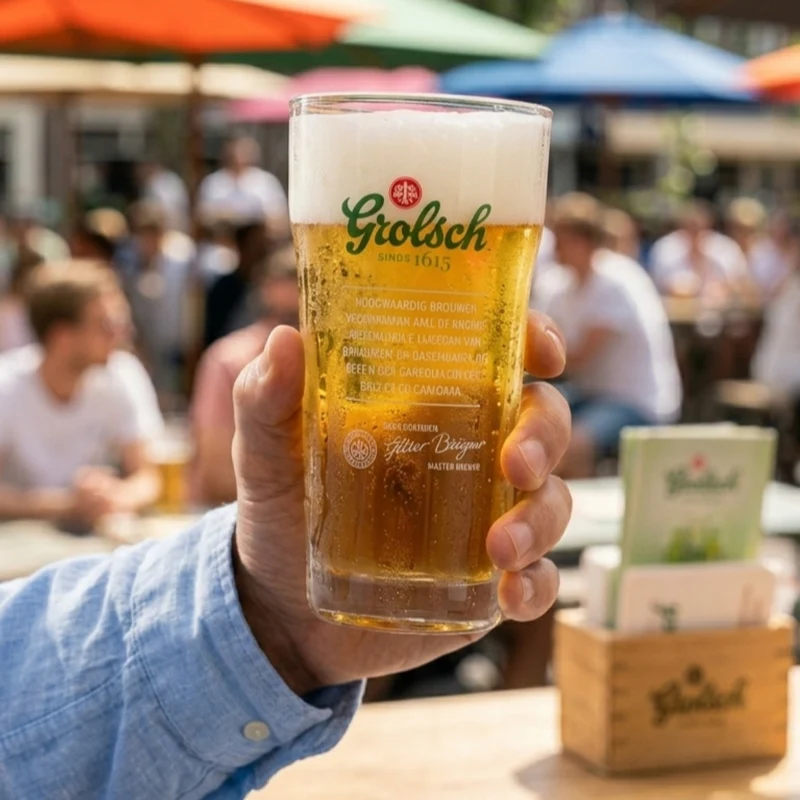 Verres à bière Grolsch Craft - 250 ml - 4 pièces