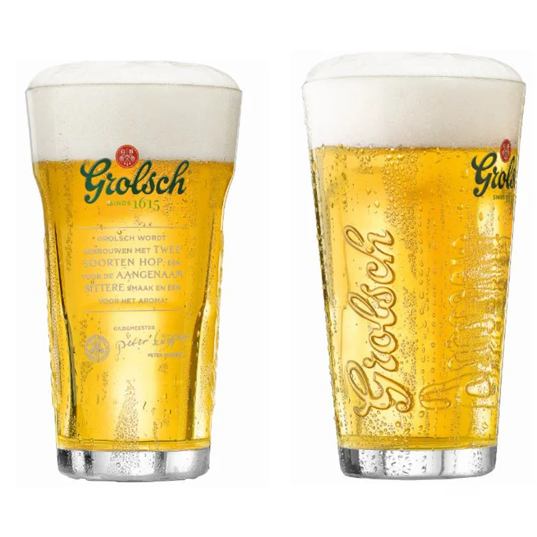 Verres à bière Grolsch Craft - 250 ml - 4 pièces