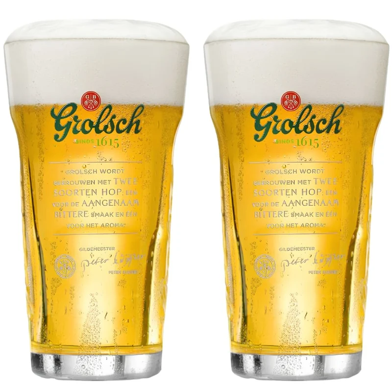 Verres à bière Grolsch Craft - 250 ml - 2 pièces