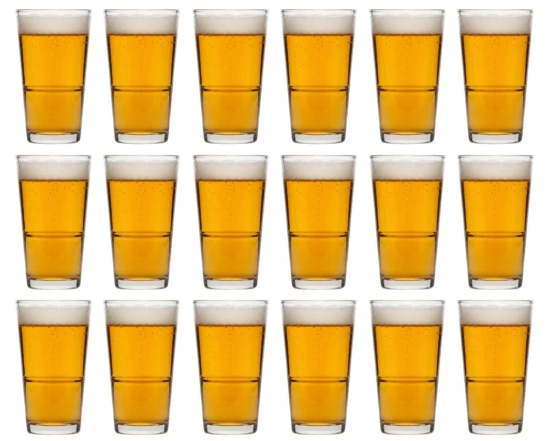 Cookinglife Verre à bière Vaasje / Amsterdammer 340 ml - 18 pièces