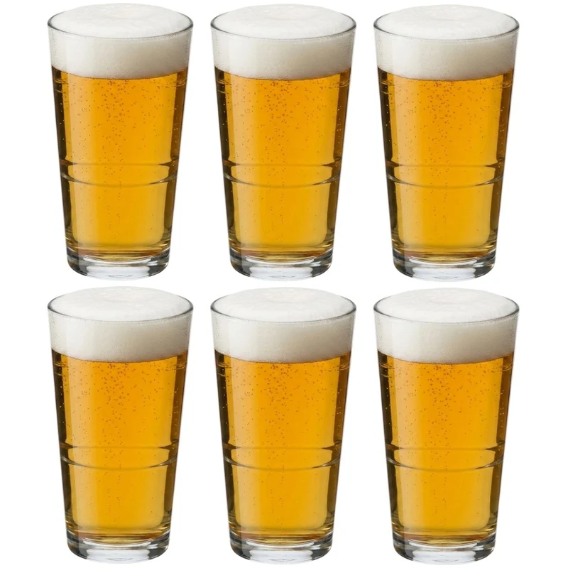 Verres à bière Cookinglife 'Vaasje' 340 ml - 6 pièces