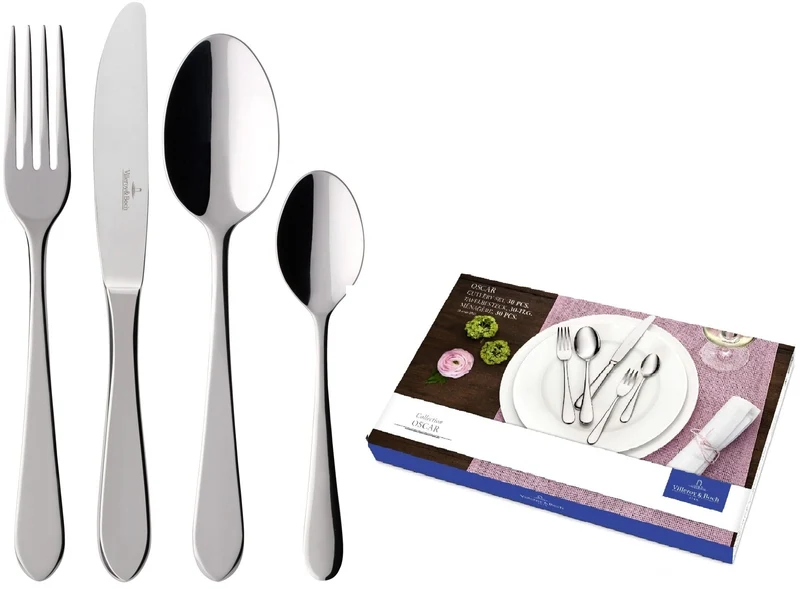 Ensemble de couverts Villeroy & Boch Oscar - 30 pièces / 6 personnes